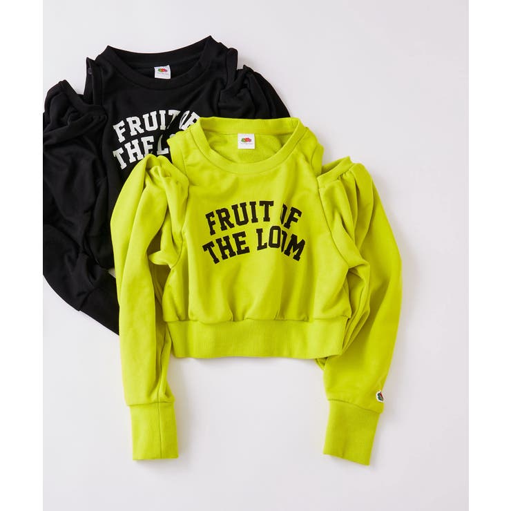 【FRUIT OF THE LOOM別注】オープンショルダースウェット | VIS  | 詳細画像26 