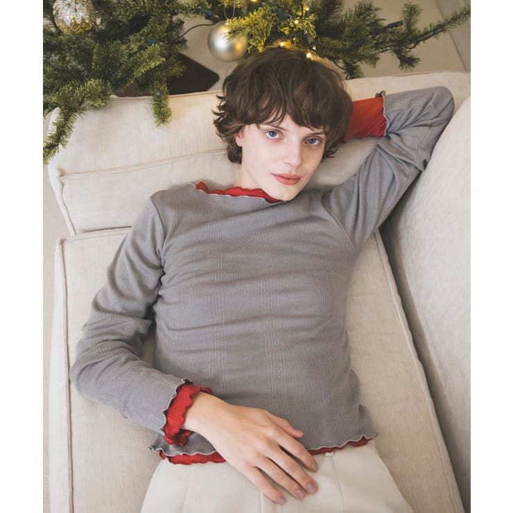 【Miller】VIS別注モデルボートネックメロープルオーバー【洗える】 | VIS  | 詳細画像17 