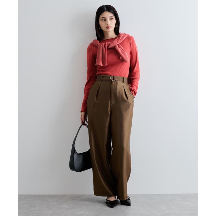 【Miller】VIS別注モデルボートネックメロープルオーバー【洗える】 | VIS  | 詳細画像3 