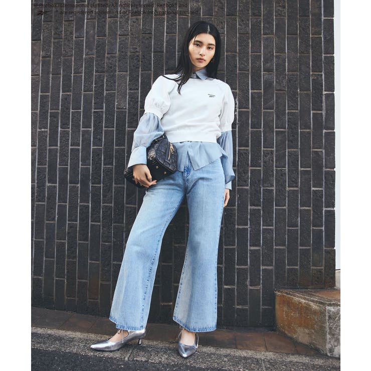 ホワイト(10) | 【Reebok】VIS別注コンパクトニットプルオーバー | VIS 
