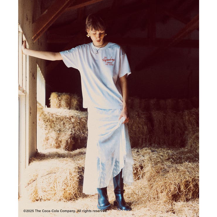 【Coca-Cola】VIS別注フォト＆ロゴプリントアソートTシャツ | VIS  | 詳細画像7 