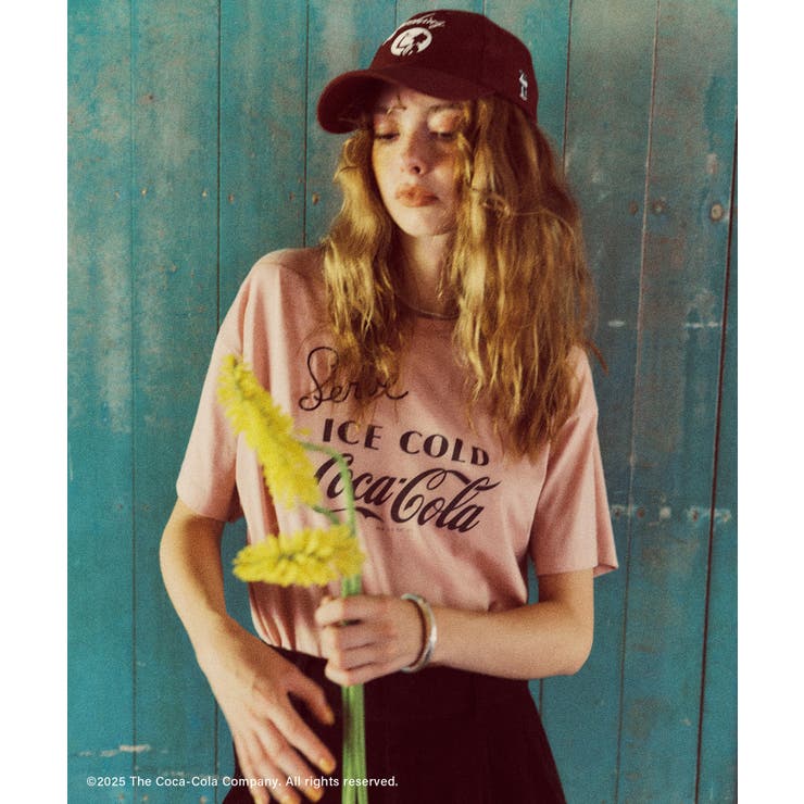 ピンク(63) | 【Coca-Cola】VIS別注フォト＆ロゴプリントアソートTシャツ | VIS 