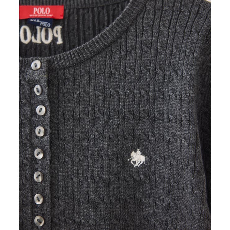 【POLO BCS】VIS別注ヘンリーネックミニケーブルニットトップス | VIS  | 詳細画像22 