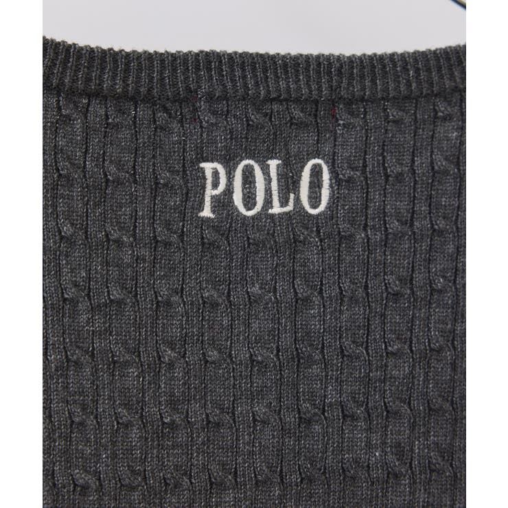 【POLO BCS】VIS別注ヘンリーネックミニケーブルニットトップス | VIS  | 詳細画像28 