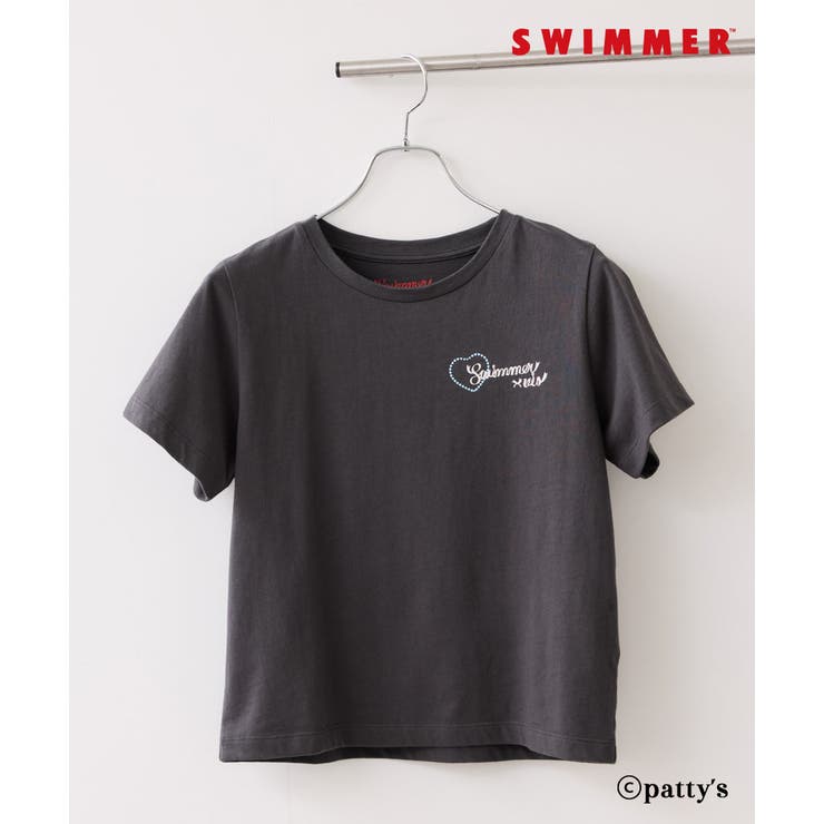 チャコール(06) | 【SWIMMER×VIS】アソートプリントTシャツ | VIS 