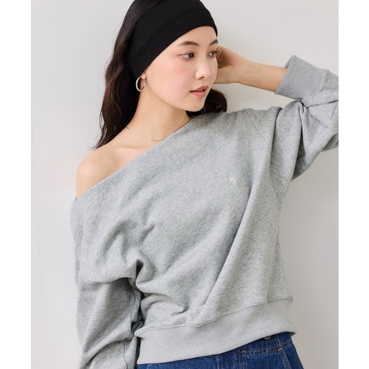 【POLO BCS】VIS別注オフショルスウェットトップス | VIS  | 詳細画像23 