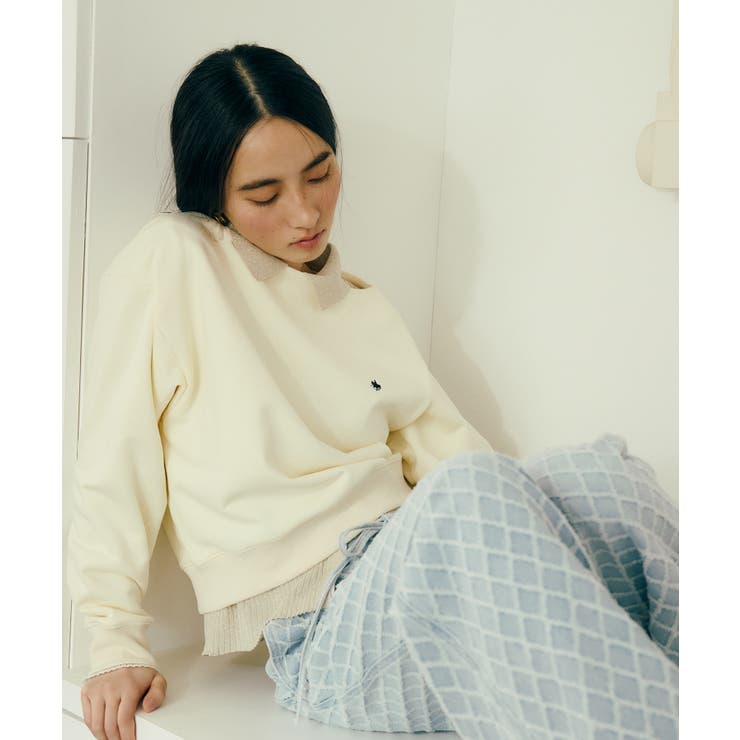 【POLO BCS】VIS別注オフショルスウェットトップス | VIS  | 詳細画像7 