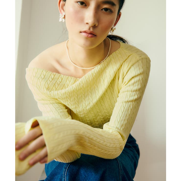 【POLO BCS】VIS別注ケーブルドレープトップス | VIS  | 詳細画像12 