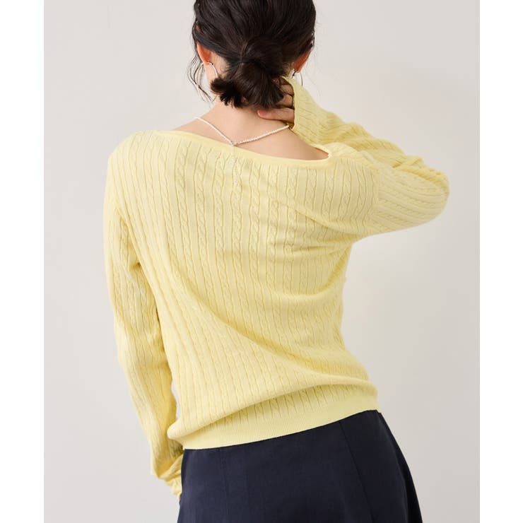 【POLO BCS】VIS別注ケーブルドレープトップス | VIS  | 詳細画像16 