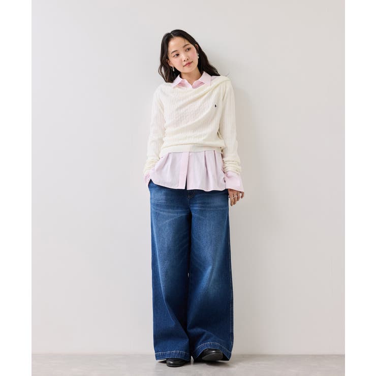 【POLO BCS】VIS別注ケーブルドレープトップス | VIS  | 詳細画像18 