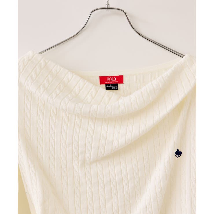 【POLO BCS】VIS別注ケーブルドレープトップス | VIS  | 詳細画像22 