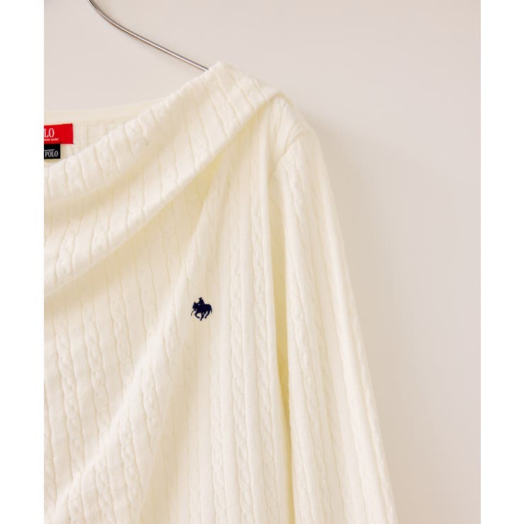 【POLO BCS】VIS別注ケーブルドレープトップス | VIS  | 詳細画像23 