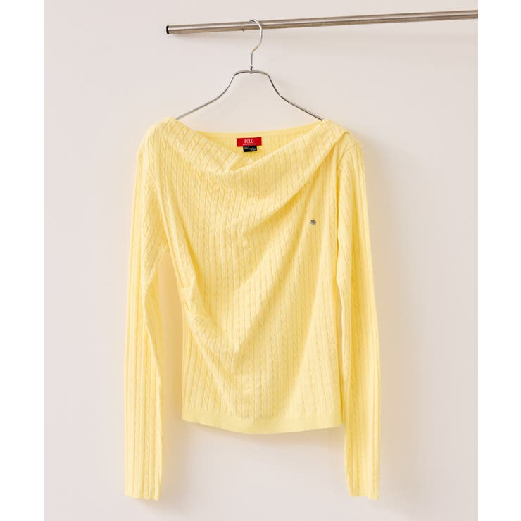 【POLO BCS】VIS別注ケーブルドレープトップス | VIS  | 詳細画像30 