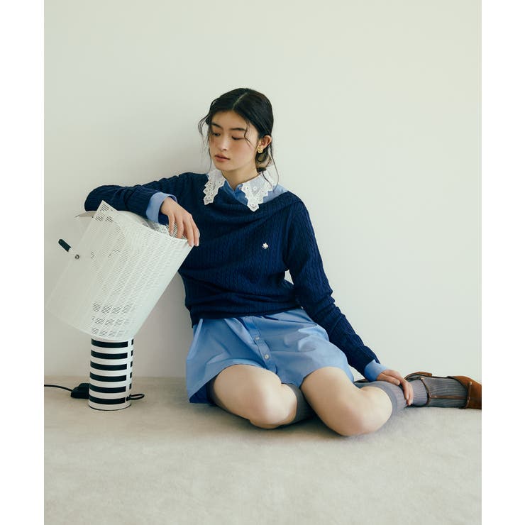 【POLO BCS】VIS別注ケーブルドレープトップス | VIS  | 詳細画像9 