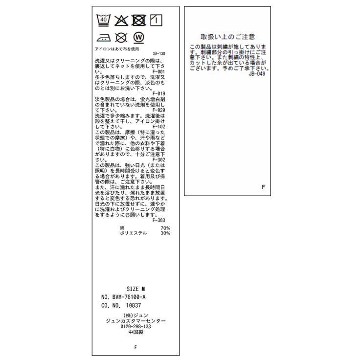 【POLO BCS】VIS別注刺しゅうコンパクトTシャツ/一部WEB限定カラー | VIS  | 詳細画像37 