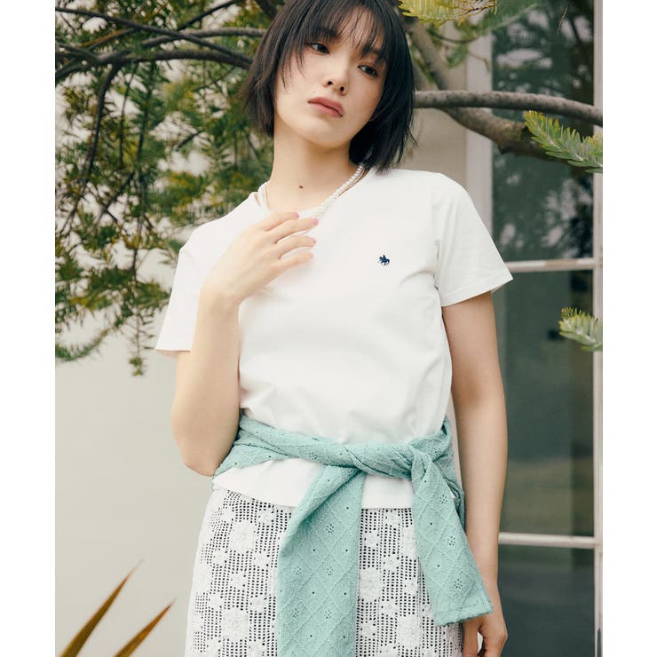 【POLO BCS】VIS別注刺しゅうコンパクトTシャツ/一部WEB限定カラー | VIS  | 詳細画像4 
