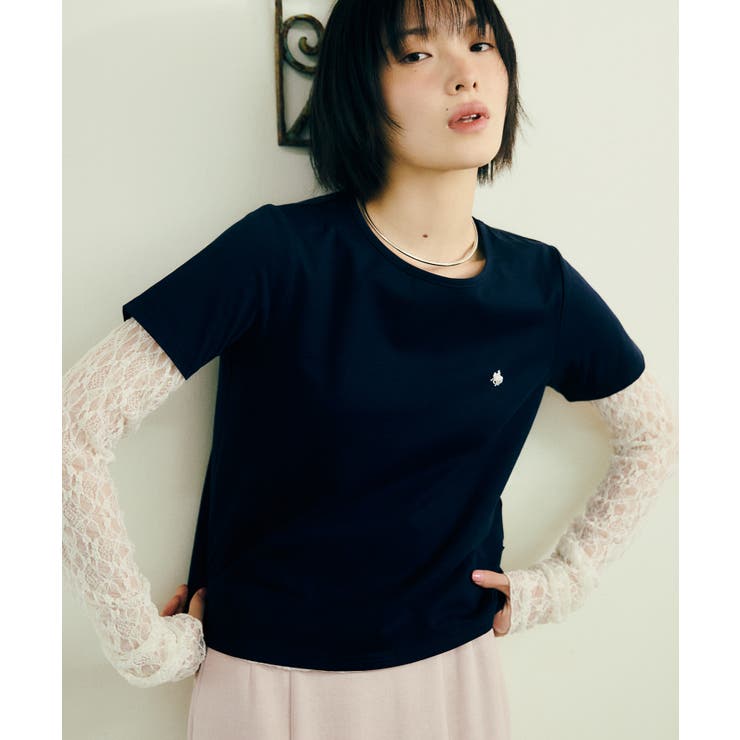 【POLO BCS】VIS別注刺しゅうコンパクトTシャツ/一部WEB限定カラー | VIS  | 詳細画像6 