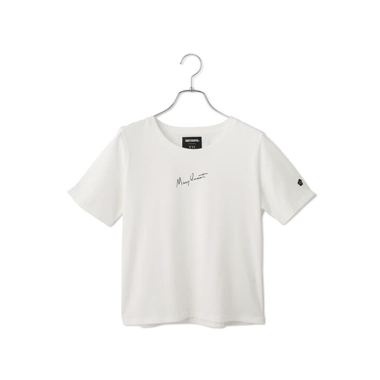 オフホワイト(15) | 【MARY QUANT×VIS】コンパクトTシャツ | VIS 