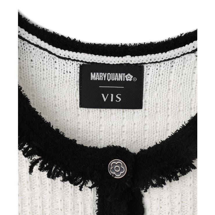 【MARY QUANT×VIS】配色フリンジベスト | VIS  | 詳細画像15 