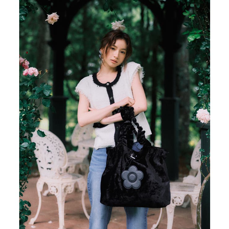 【MARY QUANT×VIS】配色フリンジベスト | VIS  | 詳細画像4 