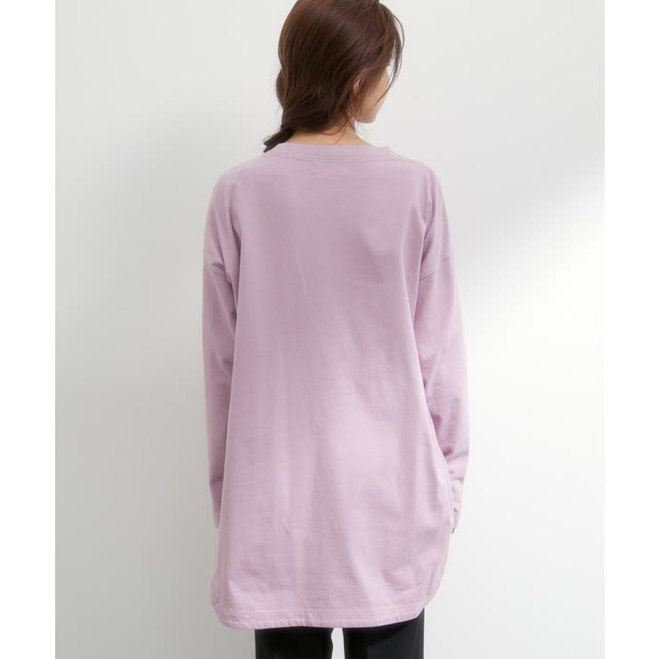 シルエットスッキリUSAコットンロングTシャツ | VIS  | 詳細画像11 