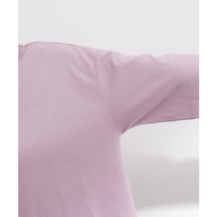 シルエットスッキリUSAコットンロングTシャツ | VIS  | 詳細画像14 