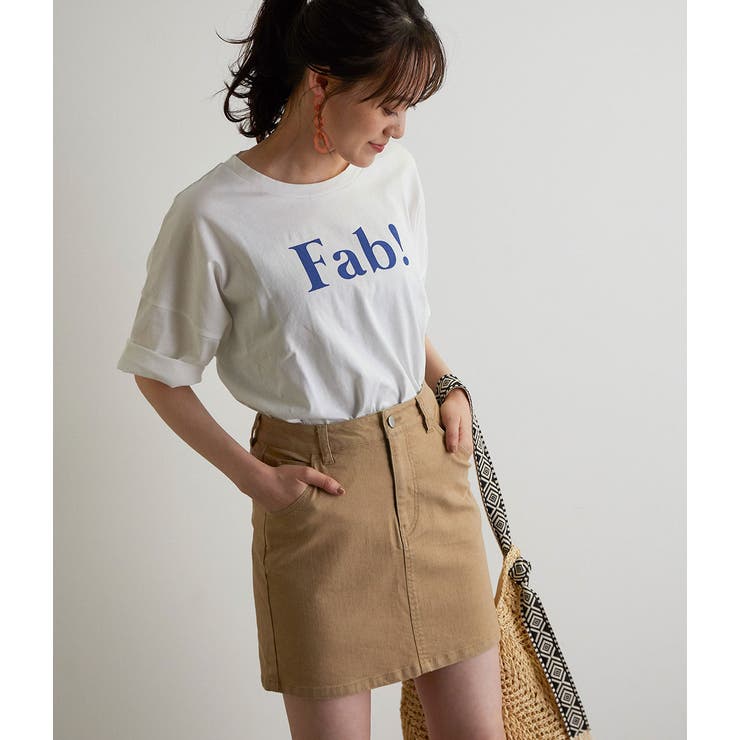 【WEB限定】カラープリントTシャツ | VIS  | 詳細画像21 