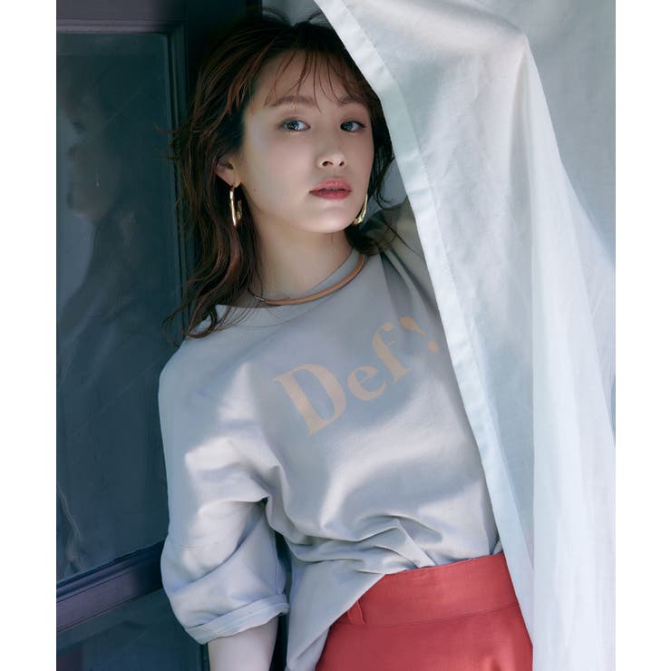 ベージュ(27) | 【WEB限定】カラープリントTシャツ | VIS 