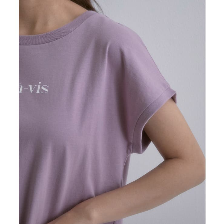 【WEB限定】フレンチスリーブロゴTシャツ | VIS  | 詳細画像11 