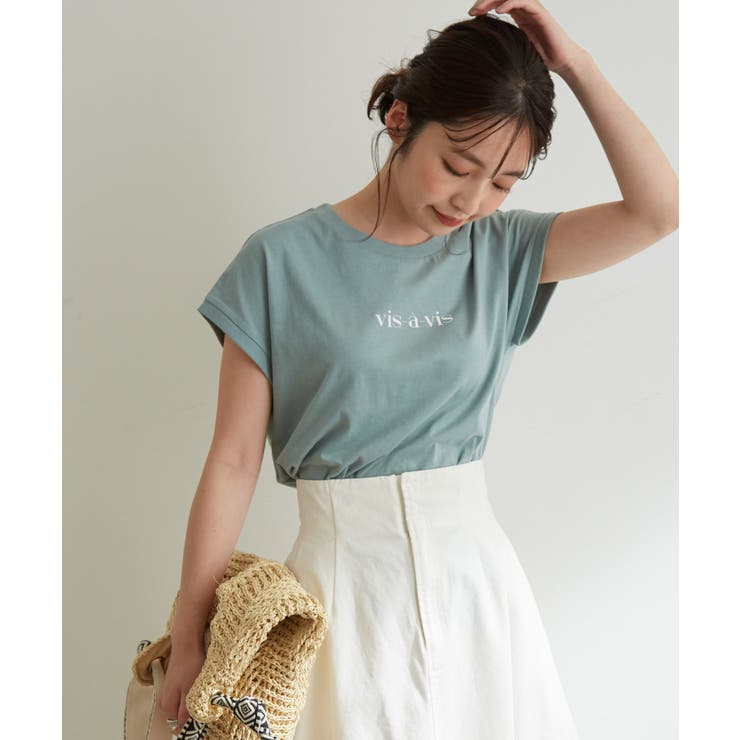 【WEB限定】フレンチスリーブロゴTシャツ | VIS  | 詳細画像25 