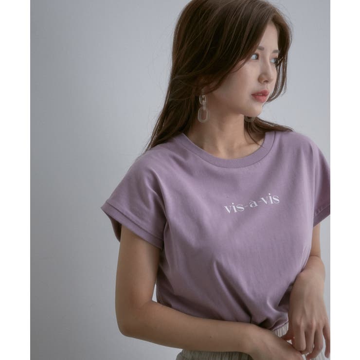 【WEB限定】フレンチスリーブロゴTシャツ | VIS  | 詳細画像32 
