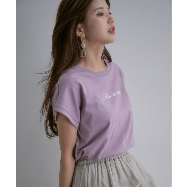 【WEB限定】フレンチスリーブロゴTシャツ | VIS  | 詳細画像5 