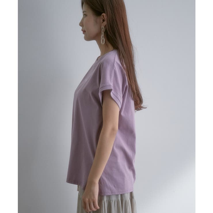 【WEB限定】フレンチスリーブロゴTシャツ | VIS  | 詳細画像8 