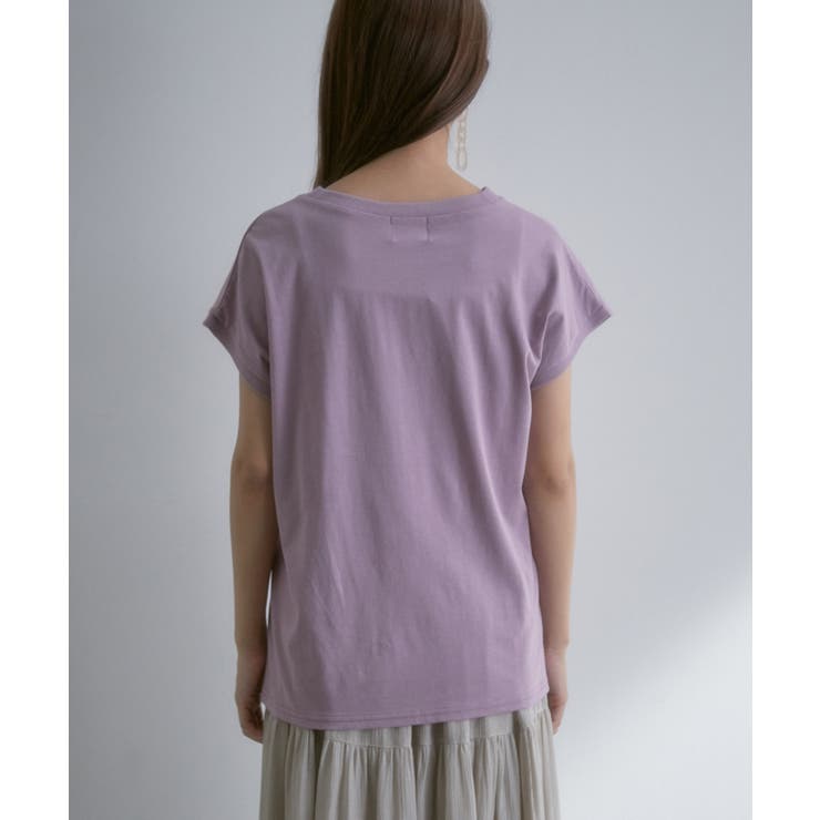 【WEB限定】フレンチスリーブロゴTシャツ | VIS  | 詳細画像9 