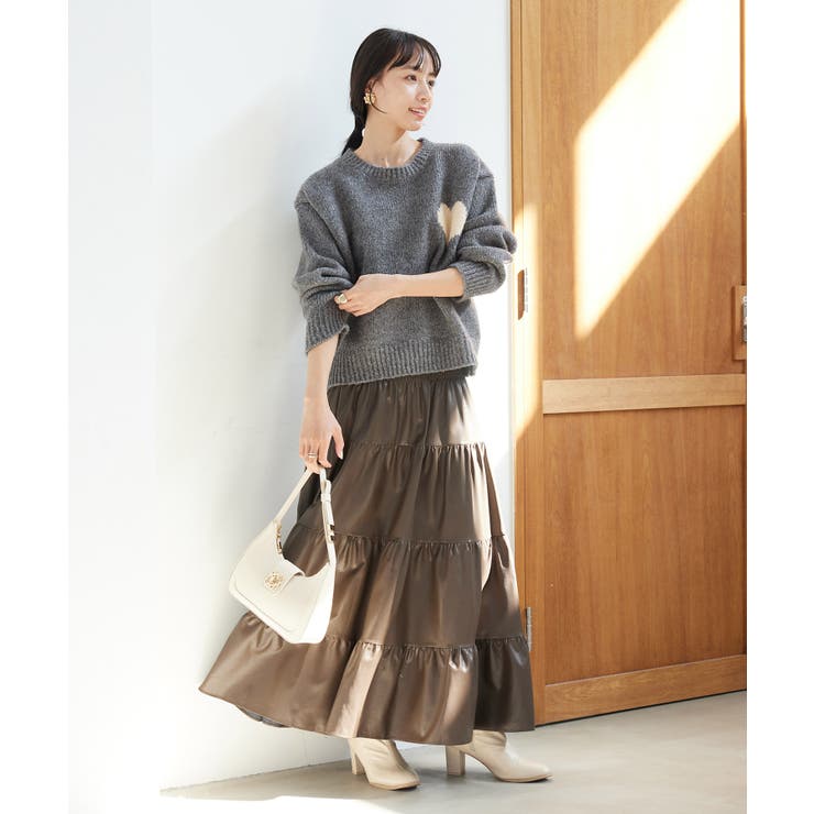 ハートモチーフニットプルオーバー【J'aDoRe JUN ONLINE限定】 | VIS  | 詳細画像13 