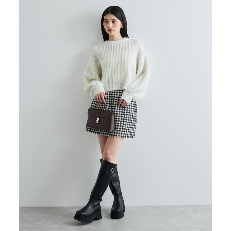 【WEB限定】スパンコールニットプルオーバー | VIS  | 詳細画像4 