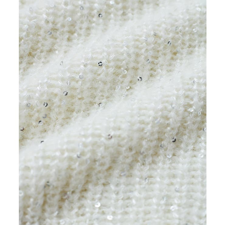 【WEB限定】スパンコールニットプルオーバー | VIS  | 詳細画像24 