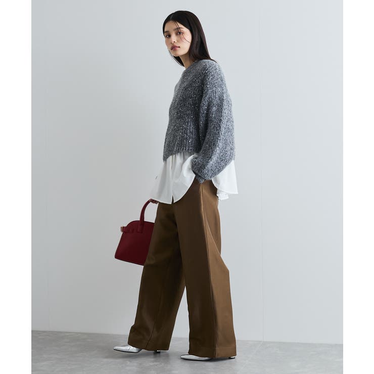 【WEB限定】スパンコールニットプルオーバー | VIS  | 詳細画像8 