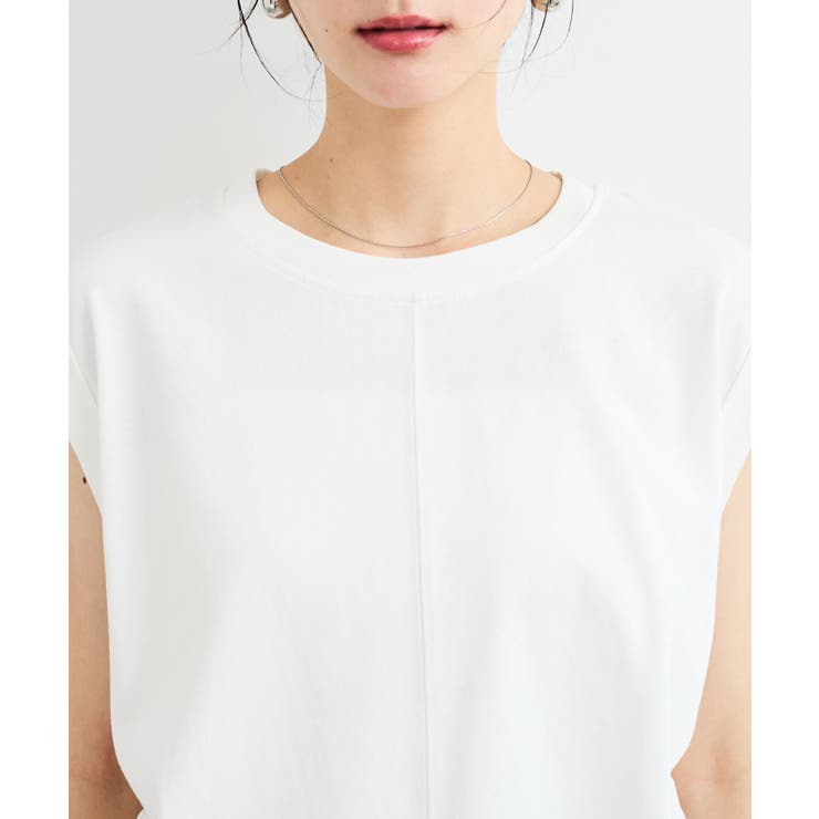 【WEB限定】サイドドロストシャーリングカットソー | VIS  | 詳細画像23 