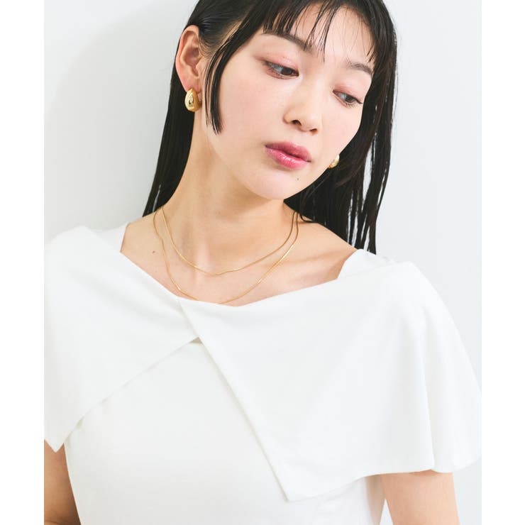 【WEB限定】ビッグカラーペプラムカットソー | VIS  | 詳細画像25 