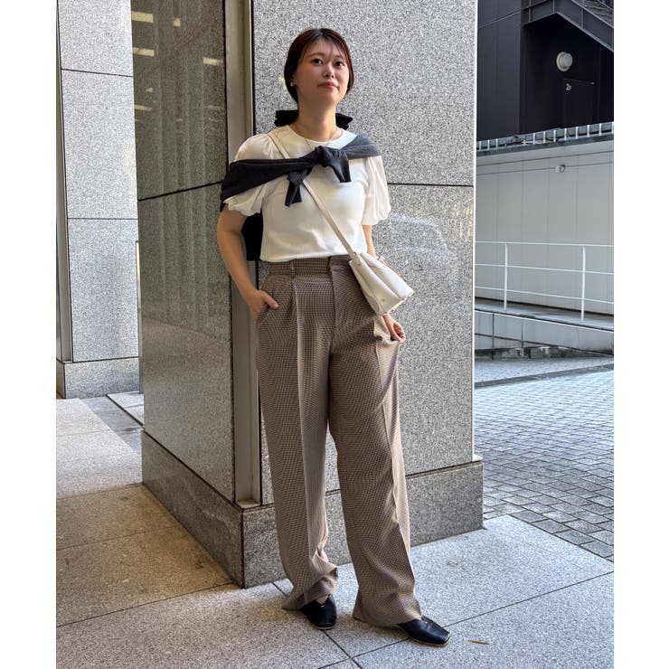 【WEB限定】ドッキング袖ボリュームカットソー | VIS  | 詳細画像15 