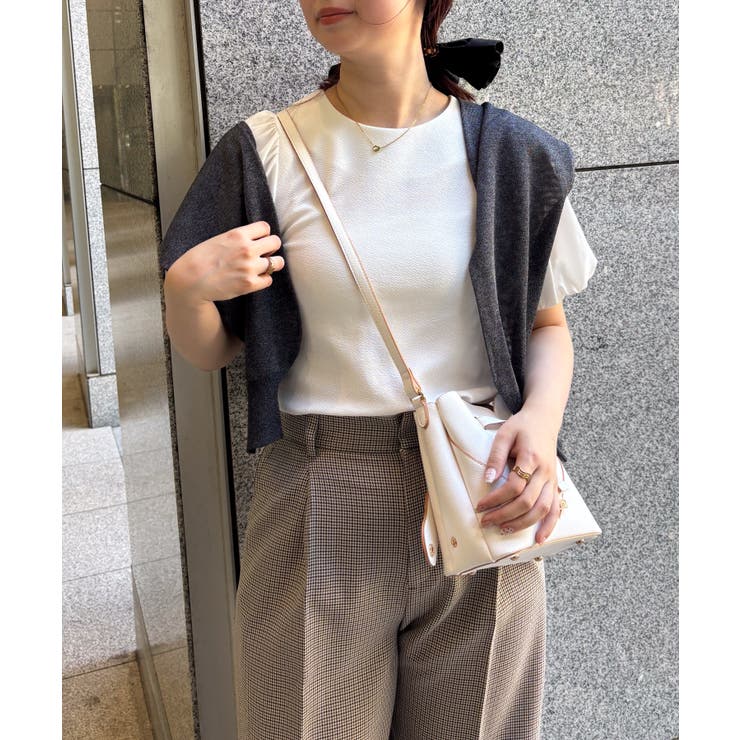 【WEB限定】ドッキング袖ボリュームカットソー | VIS  | 詳細画像16 