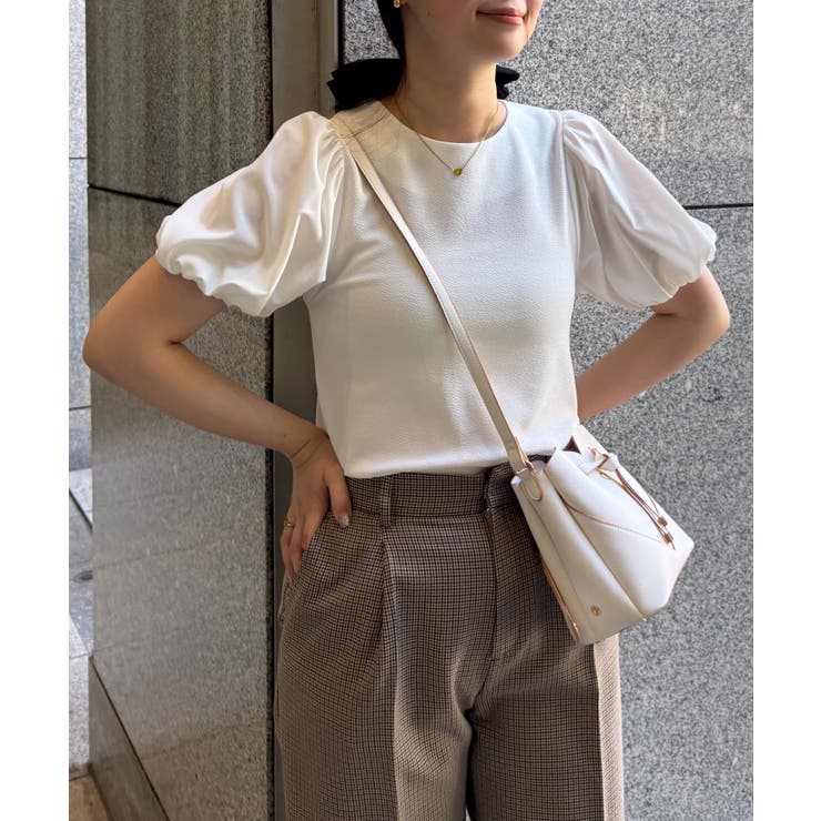 【WEB限定】ドッキング袖ボリュームカットソー | VIS  | 詳細画像17 