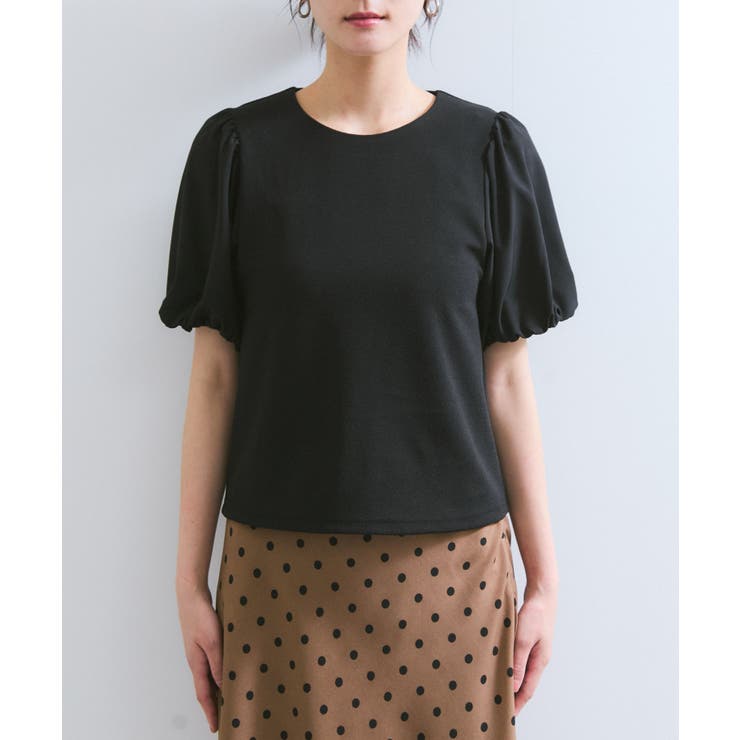 【WEB限定】ドッキング袖ボリュームカットソー | VIS  | 詳細画像18 