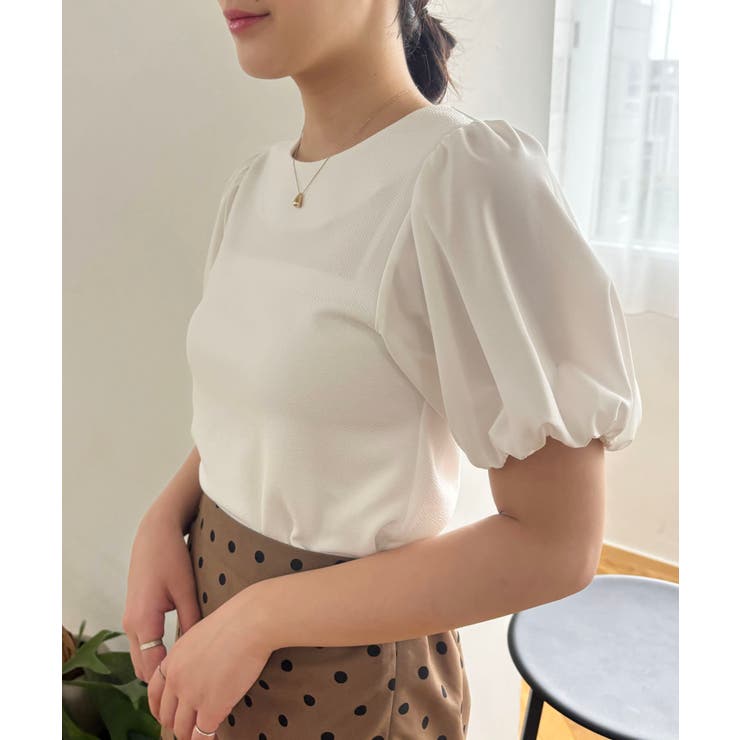 【WEB限定】ドッキング袖ボリュームカットソー | VIS  | 詳細画像31 