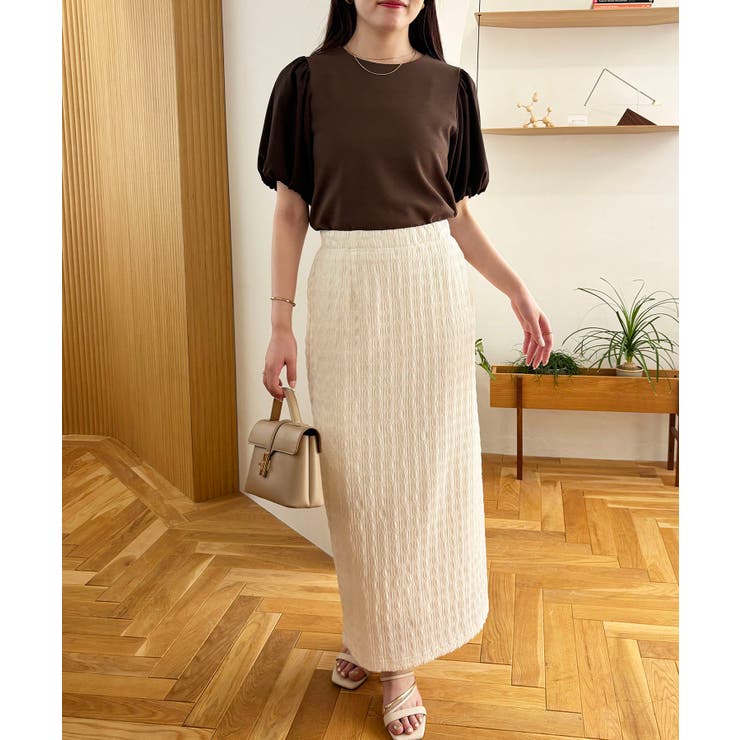 【WEB限定】ドッキング袖ボリュームカットソー | VIS  | 詳細画像33 