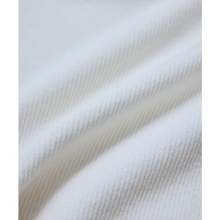 【WEB限定】【骨格で選べる2タイプ】オフショル風リボン半袖ニット | VIS  | 詳細画像26 