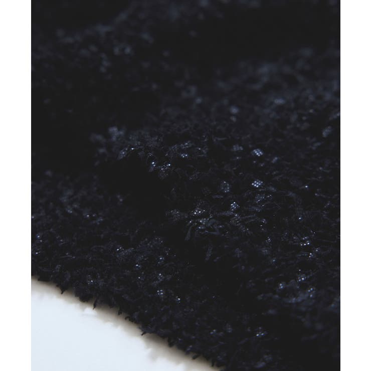 【WEB限定】リボンヤーンバルーン袖サマーニット | VIS  | 詳細画像25 