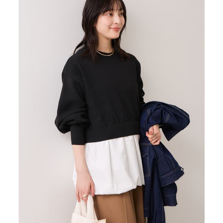 【WEB限定】シャツドッキングプルオーバー | VIS  | 詳細画像3 