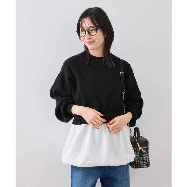 【WEB限定】シャツドッキングプルオーバー | VIS  | 詳細画像6 